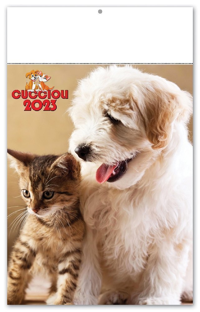 Calendario Illustrato &ldquo;Cuccioli&rdquo; - C0212