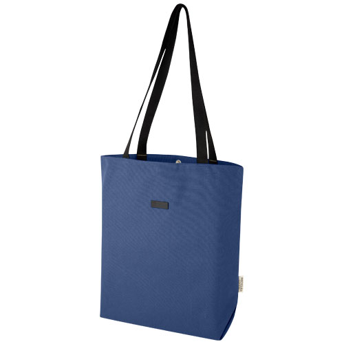 Tote bag versatile in canvas riciclato Joey - 130042