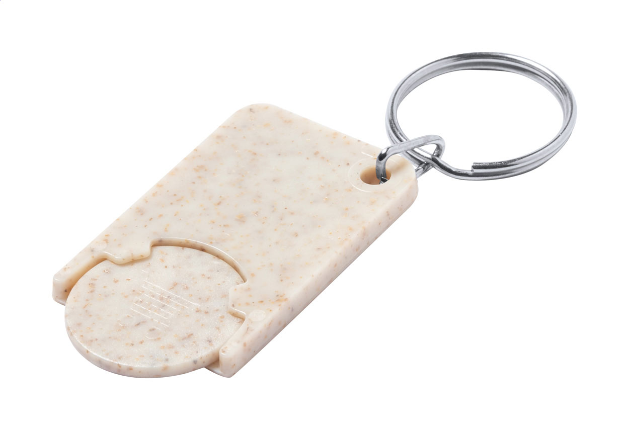 Portachiavi con gettone in ABS &ndash; AP722672