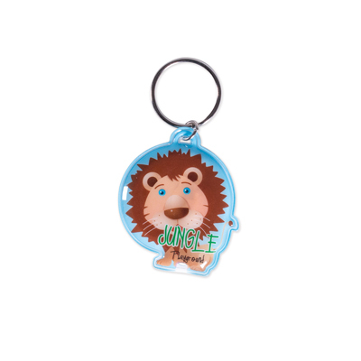 Portachiavi in vinile pvc full colour