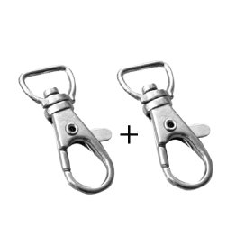 Lanyard in Poliestere  20 mm, con Doppio Moschettone Doppio Moschettone in metallo