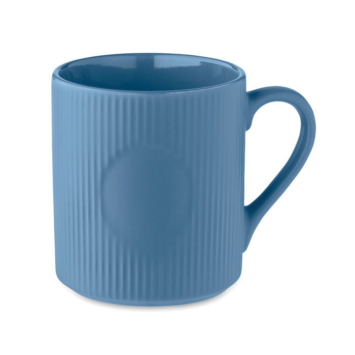 RIBMUG. Tazza in ceramica a coste 340 ml