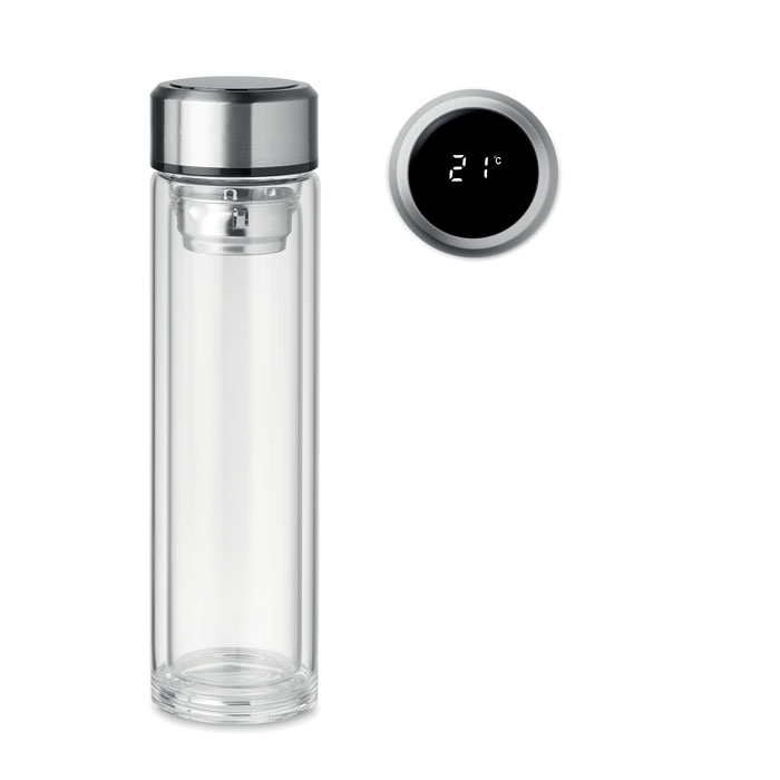 POLE GLASS. Thermos con termometro touch