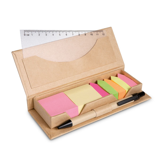 Set note adesive penna e righello - MO7756