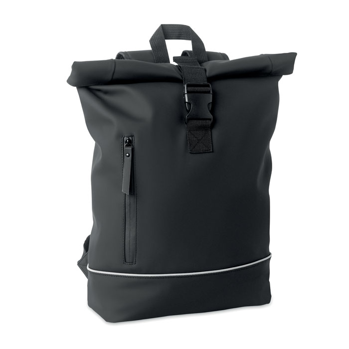 Zaino in PU rolltop per laptop &ndash; MO2581