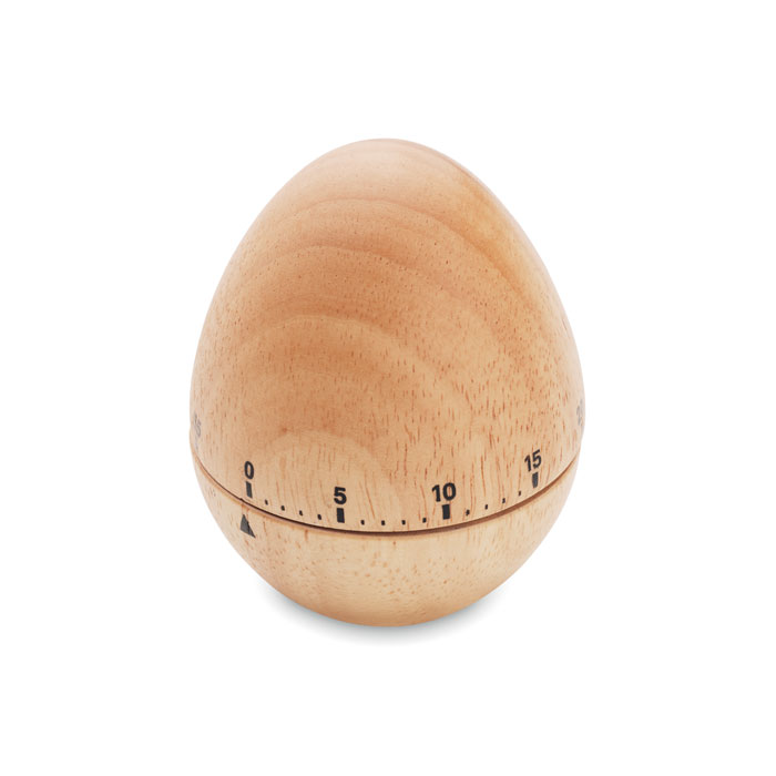 Timer a forma di uovo in legno - MO6963