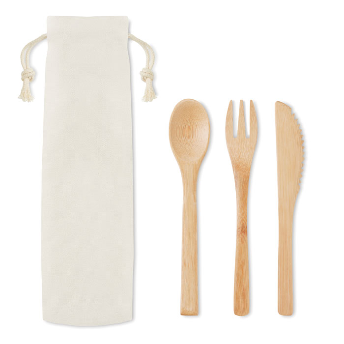 Set posate in bamboo - MO9786