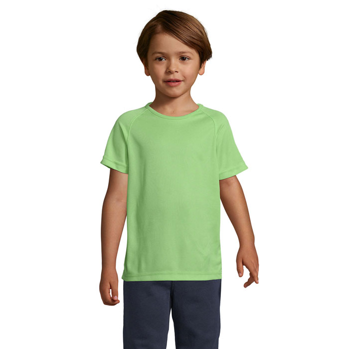 T-shirt tecnica sportiva per bambini 140g - S01166