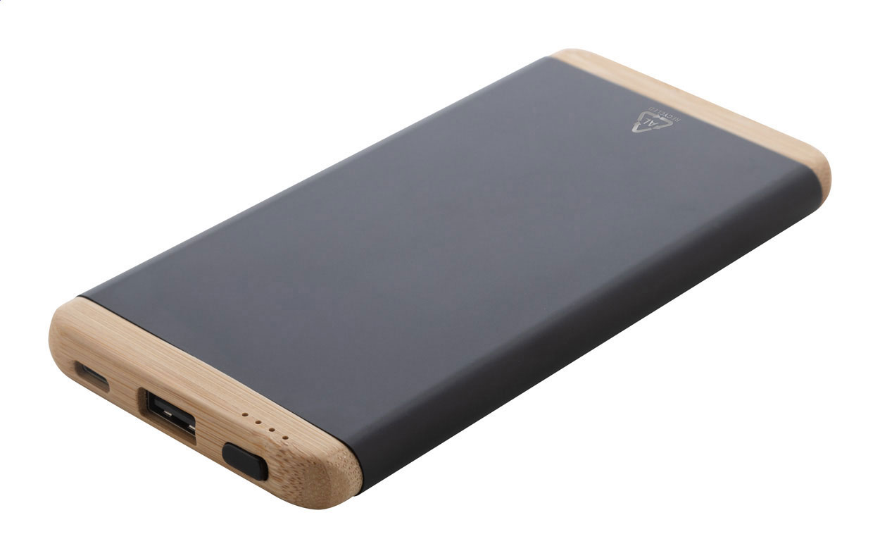 Power Bank in alluminio riciclato - AP864077