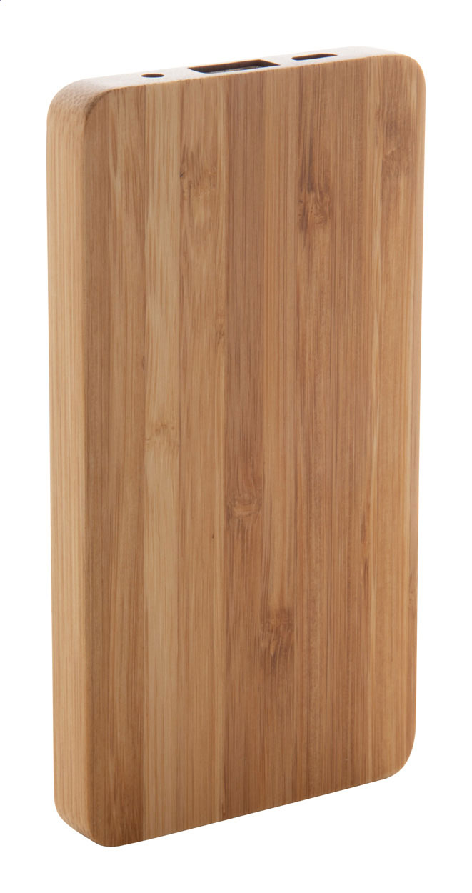 Power bank con rivestimento in bamb&ugrave; - AP810397