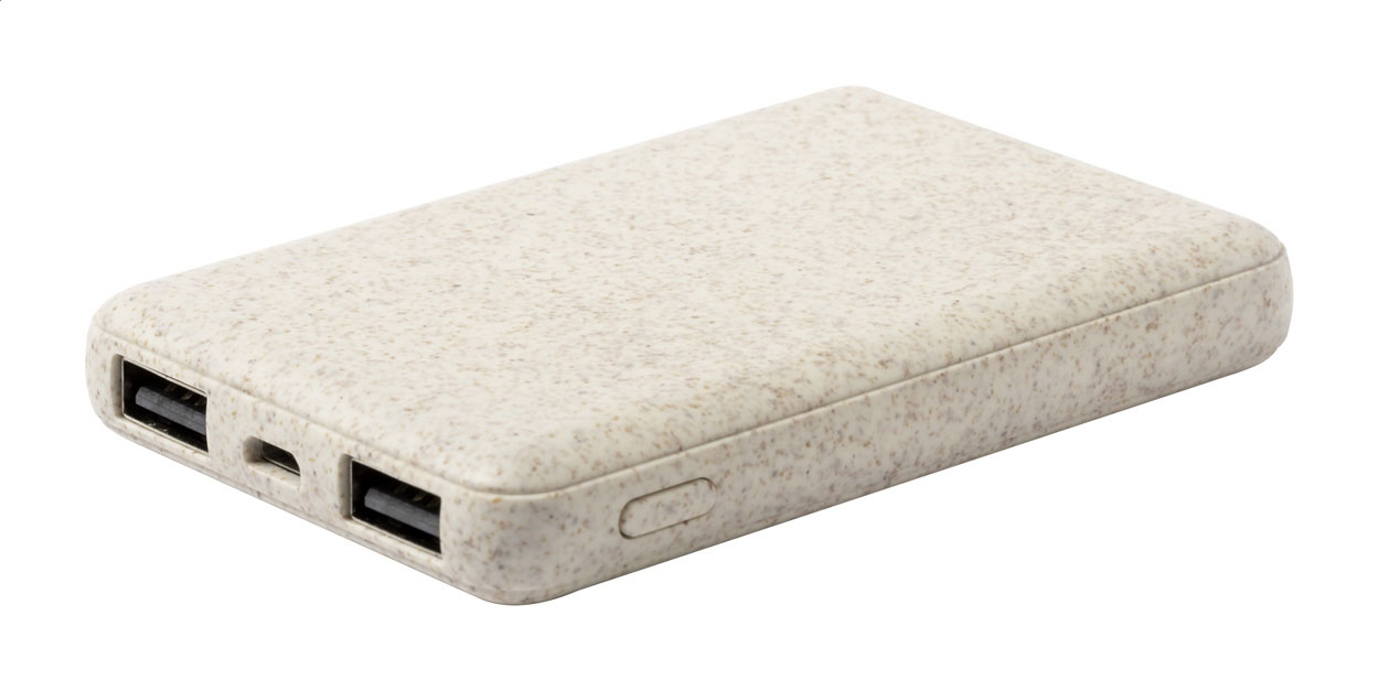 Power bank in plastica ecologica 5000 mAh - AP721515