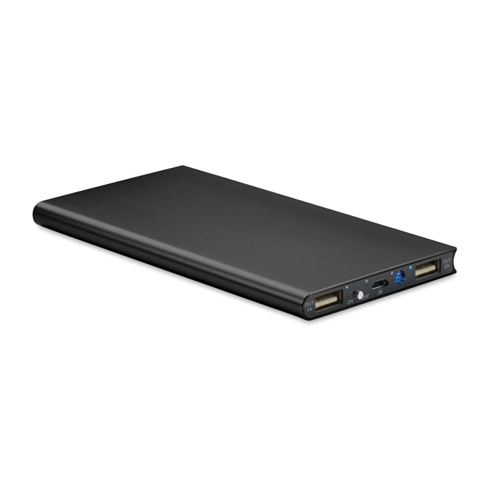 Power Bank in alluminio riciclato 8000 mAh - MO8839