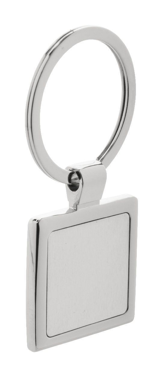 Portachiavi quadrato con confezione - AP800656