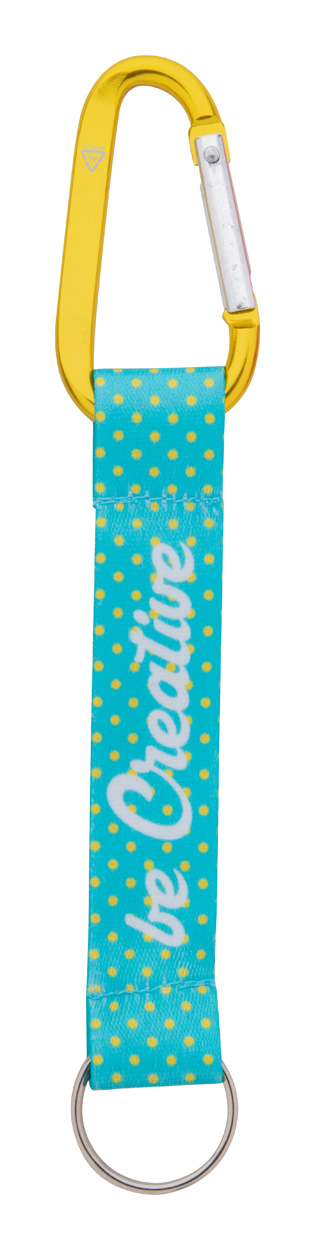 Portachiavi personalizzabile in RPET &ndash; AP718987