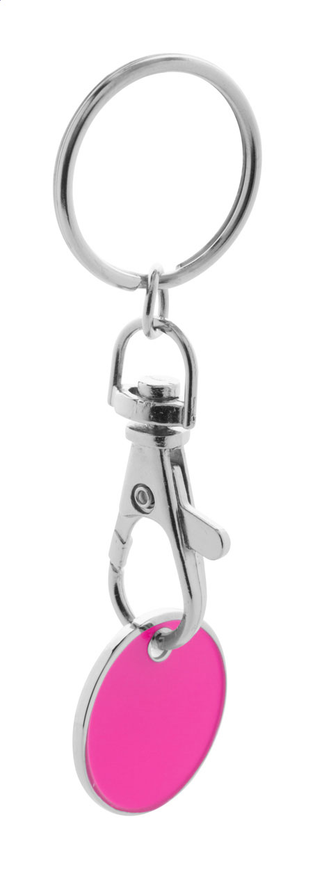 Euromarket. Portachiavi con gettone