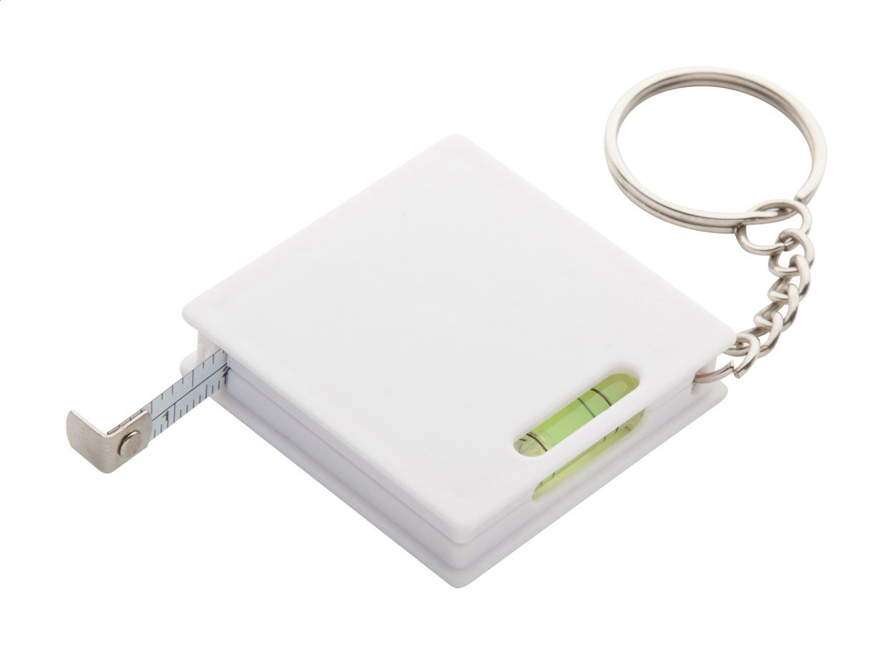 Portachiavi con flessometro e livella - AP844017