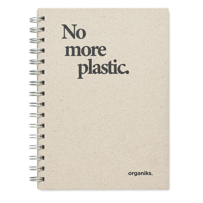 Taccuini linea eco, materiali riciclati